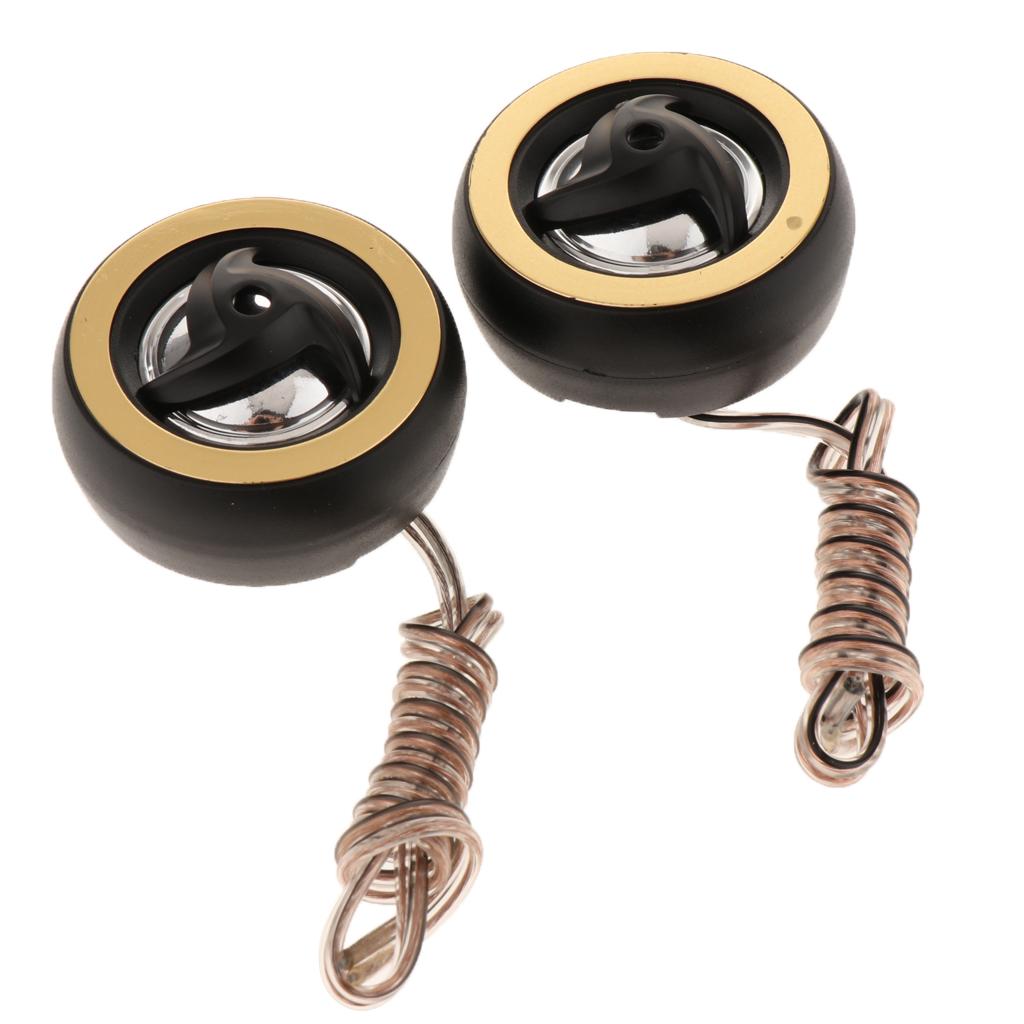 1 Pair of 25mm Car Silk Dome Tweeter Speakers Treble