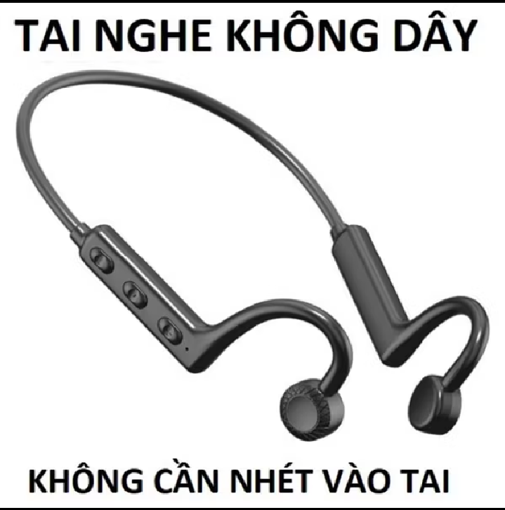 Tai nghe dẫn sương Bluetooth đeo lâu không bị đau tai
