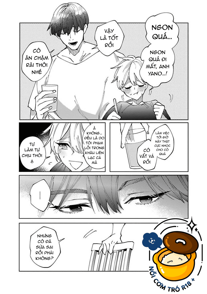 hậu bối yandere muốn cứu vớt ''nô lệ của tư bản'' chapter 3.1 10