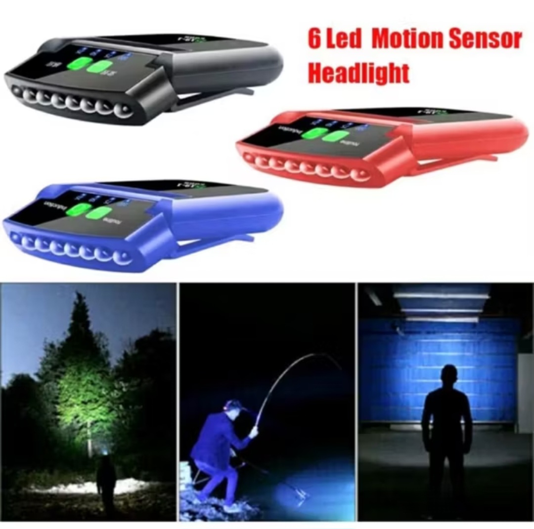 ĐÈN LED KẸP MŨ ĐỘI ĐẦU SẠC ĐIỆN THUẬN TIỆN