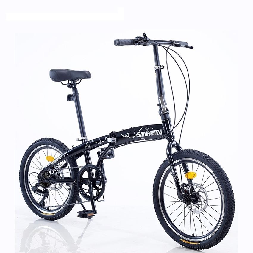 Xe đạp gấp gọn khung cacbon siêu nhẹ 1m3-1m75 đi được, tải trọng 100 kg, xe đạp gấp cho mọi lứa tuổi