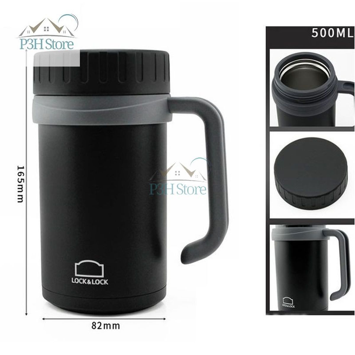 Ly giữ nhiệt Lock&Lock Basic Table Mug dung tích 500ml LHC9002