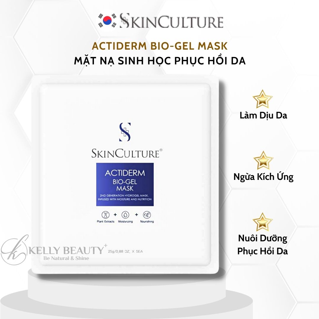 Actiderm Bio-Gel Mask Skinculture - Mặt Nạ Sinh Học Phục Hồi Làn Da Sau Treatment | Kelly Beauty