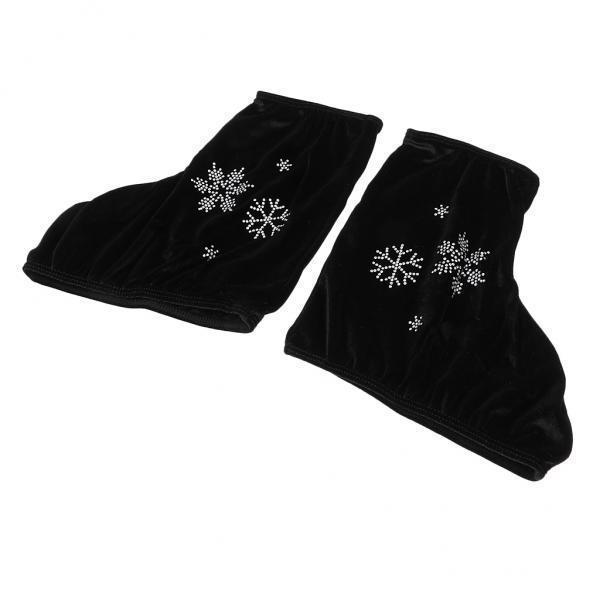 Ice Skate Boot Covers  for Figure Skating Velvet