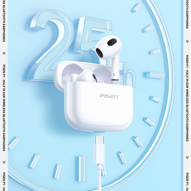 Tai nghe PISEN Buds P1 True Wireless - Hàng chính hãng