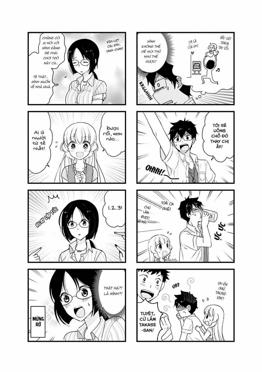 senpai nhỏ nhắn của tôi rất dễ thương chapter 14 6