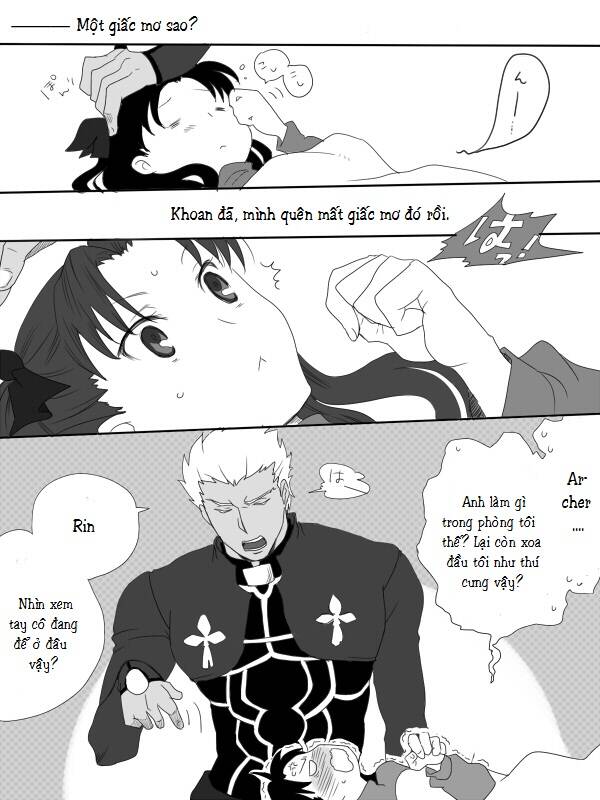 chén thánh: đêm định mệnh - doujinshi archer x rin chapter 8 3
