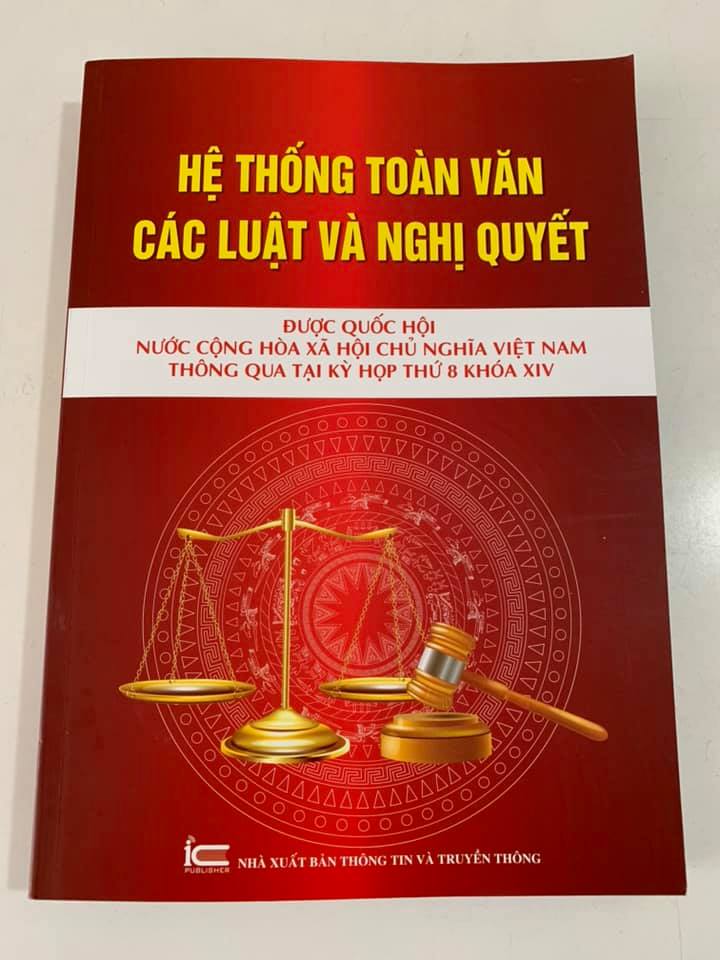 HỆ THỐNG TOÀN VĂN CÁC LUẬT VÀ NGHỊ QUYẾT ĐƯỢC QUỐC HỘI NƯỚC CỘNG HÒA XÃ HỘI CHỦ NGHĨA VIỆT NAM THÔNG QUA TẠI KỲ HỌP THỨ 8 KHÓA XIV