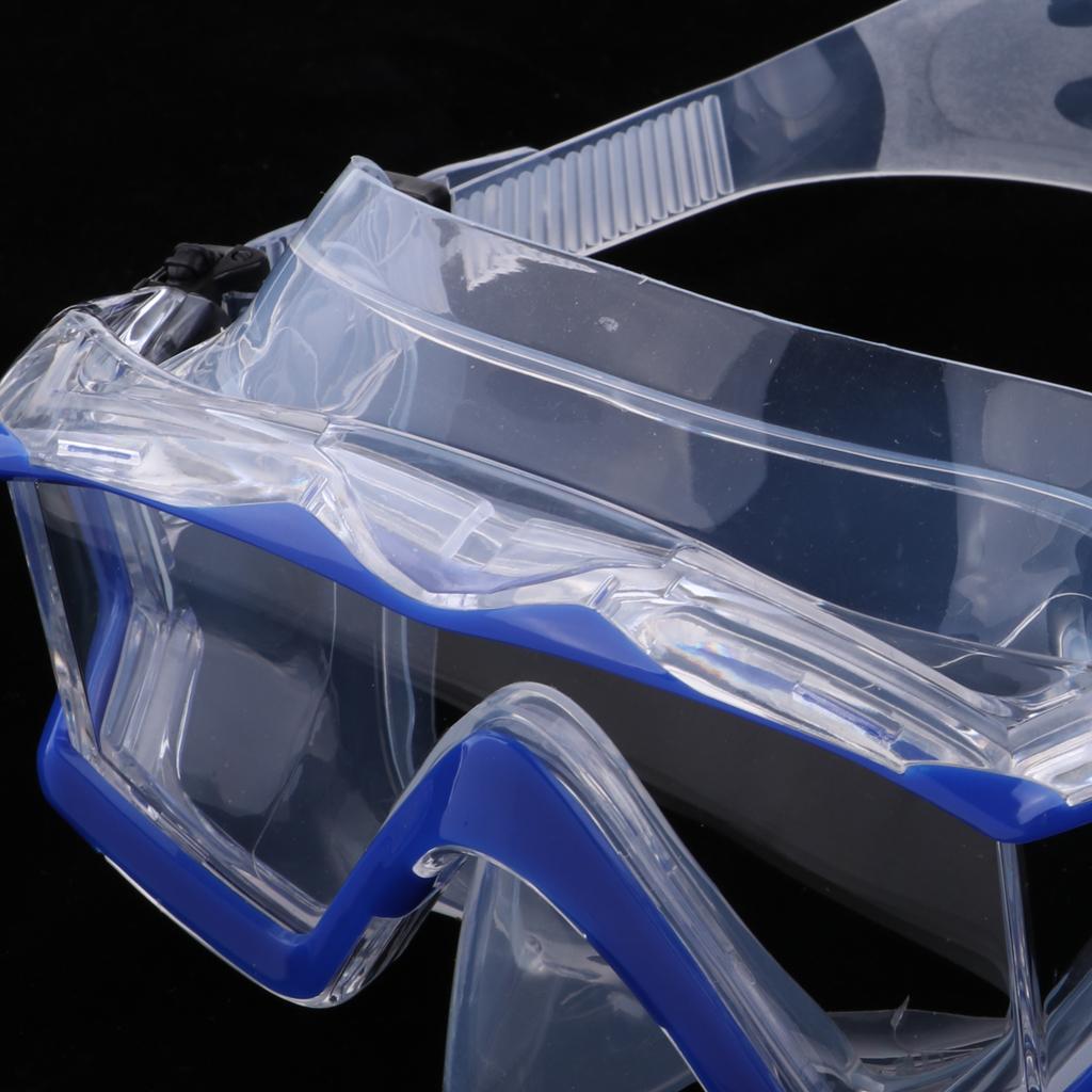 Snorkel Mask Snorkeling Scuba Dive Glasses Goggles Glasses for Adult Black/Blue/Yellow