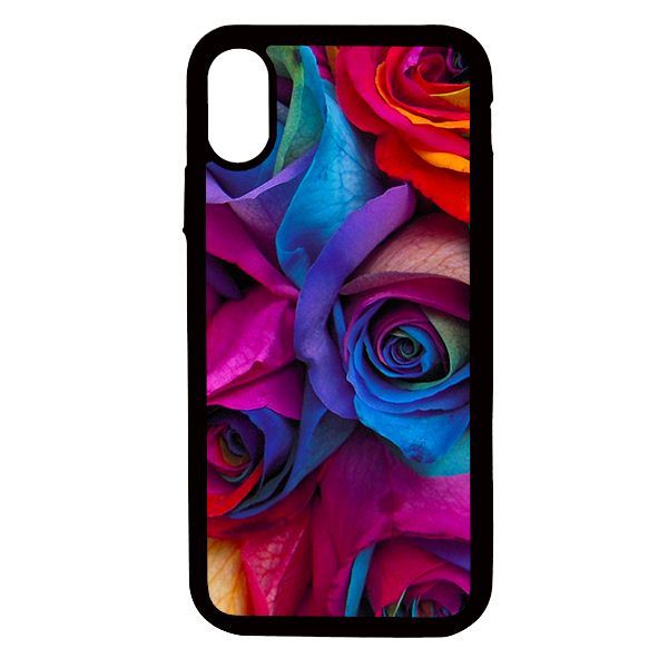 Ốp lưng cho điện thoại Iphone X Bông hoa 7 màu - Hàng chính hãng