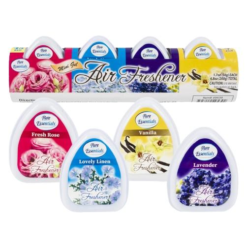 Combo 4 Hộp Gel Sáp Thơm Khử Mùi Korea Hương Hoa Tự Nhiên Thơm Mát Dài Lâu