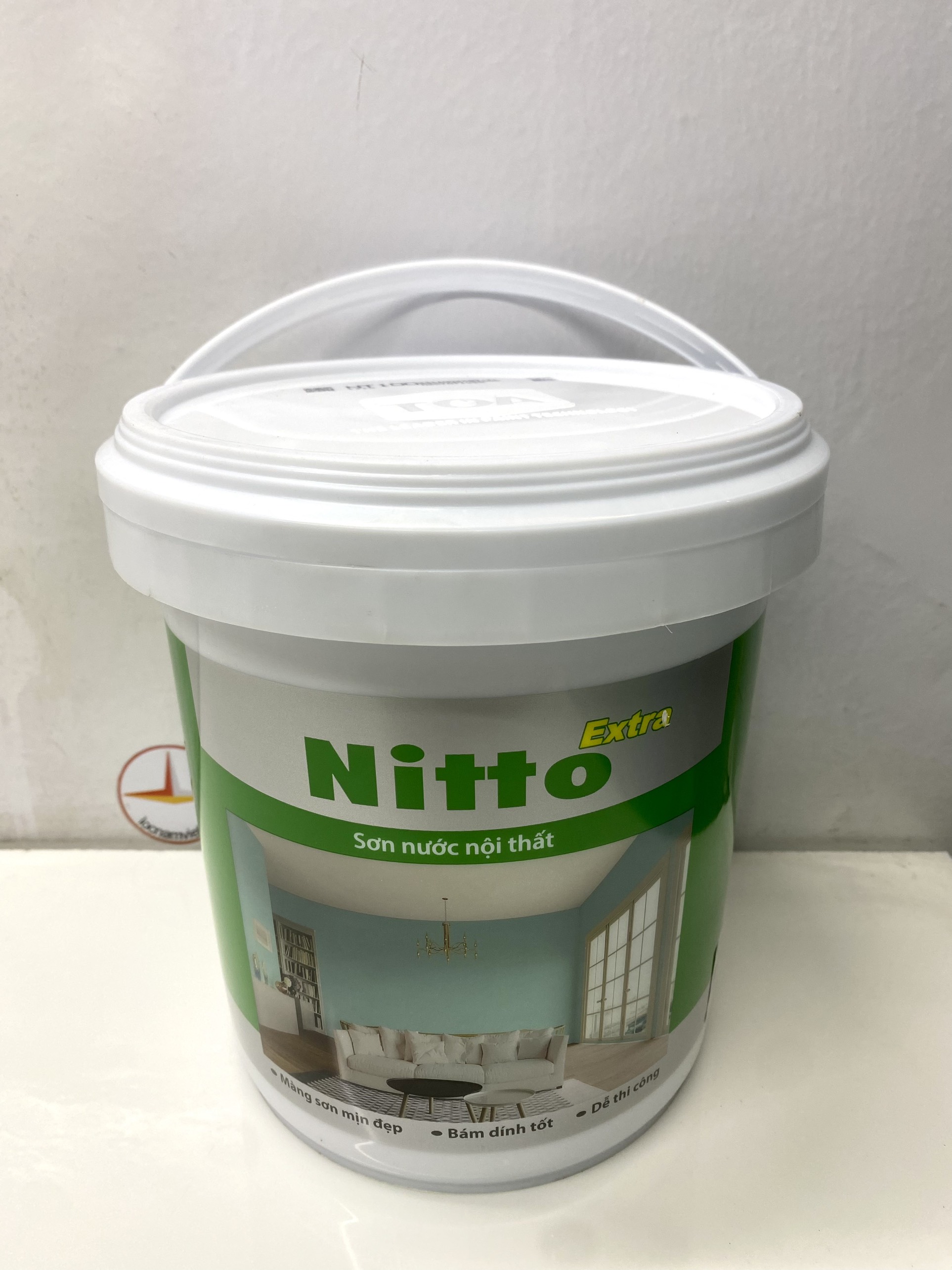 Sơn Nước Toa Nitto Extra nội thất trắng 100 _4L