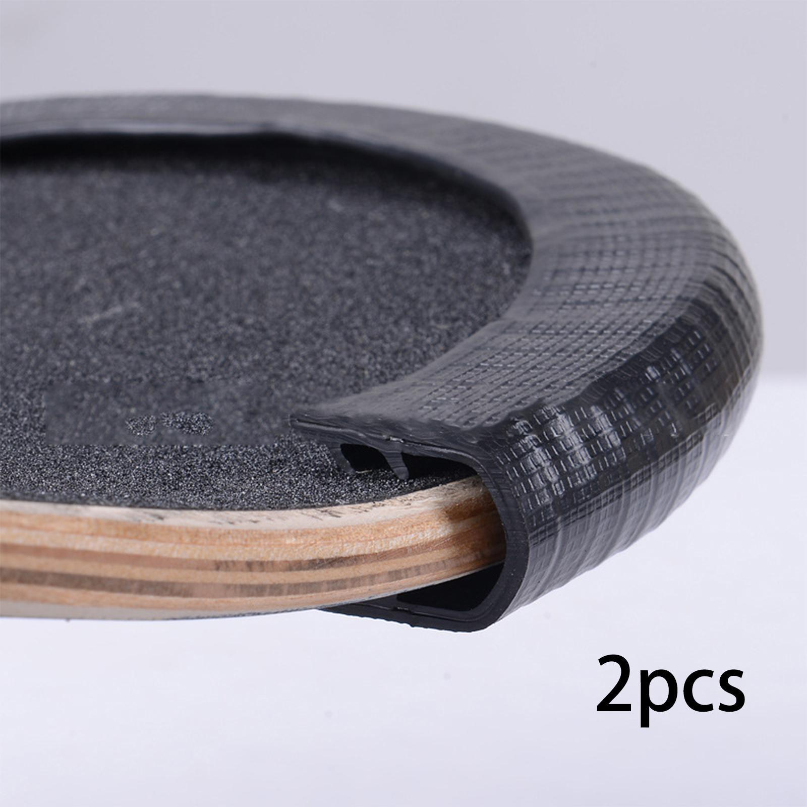 2 Pieces Skateboard Rubber Strip Durable Protector Shock Absorbing Crash Strip Easy to Install Fashion for Longboard Beginners Kids Youth