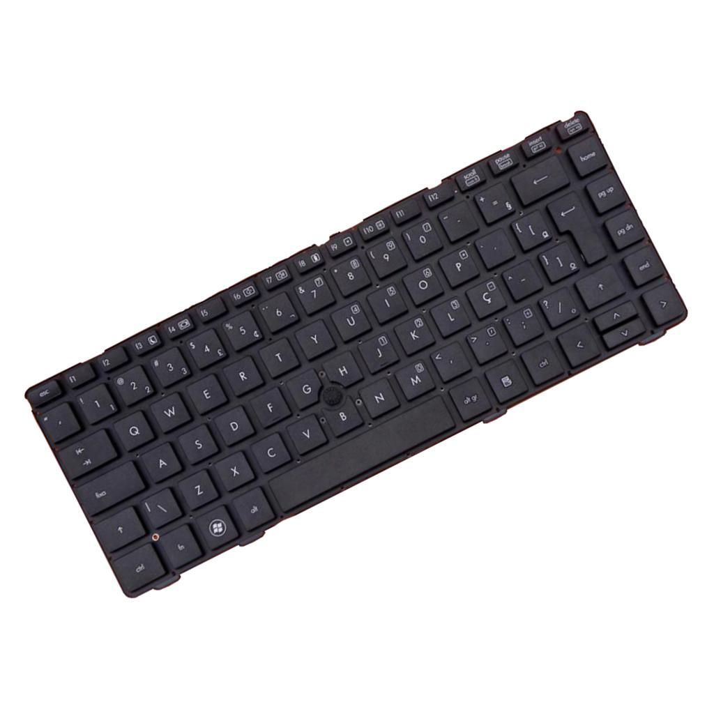 For HP 6460b 6465b 6475b 8460p 8460w Laptop Brazil Keyboard With Stick Point