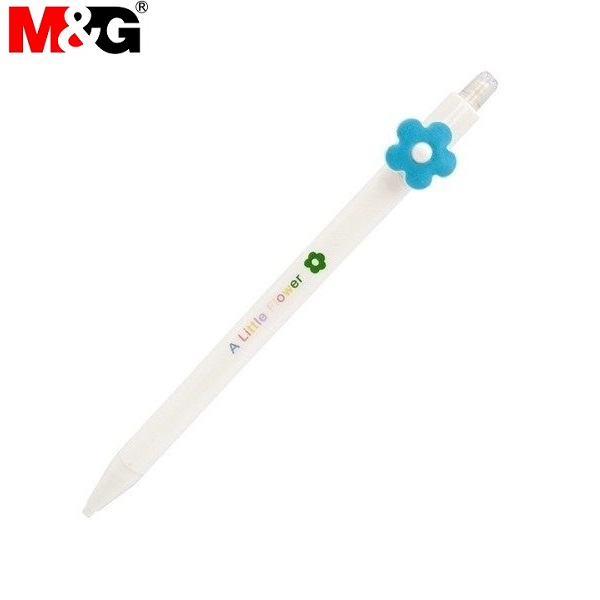 Bút chì kim bấm 0.5mm M&G - AMPV9901 thân màu trắng