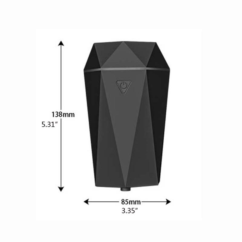 USB Máy Tạo Độ Ẩm Không Khí Thơm Xe Ô Tô Không Khuếch Tán Tinh Dầu Thông Thơm Humidificador Thoáng Mát Phun Sương Tạo Cho Xe Hơi Thơm Nhà