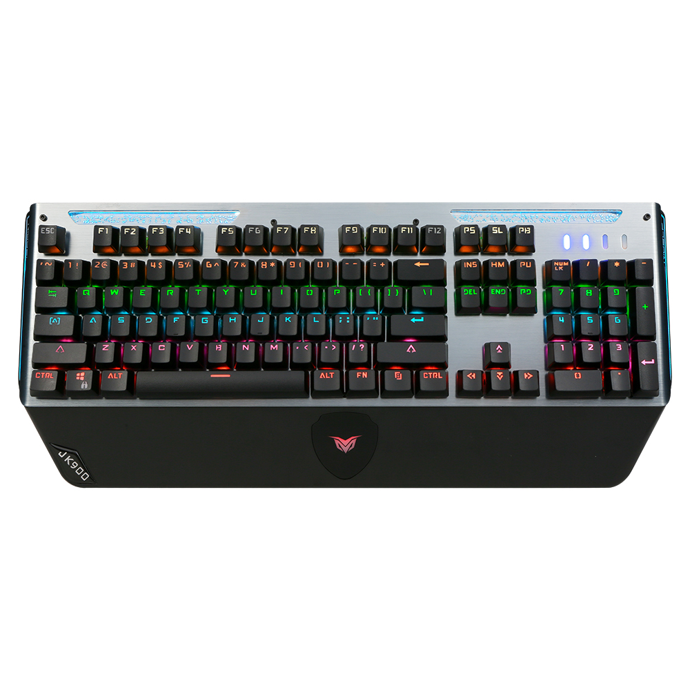 Bàn phím cơ Bcaklit RGB có dây 26 phím Rollover/ Phím kết hợp đa chức năng / Double Shot Keycaps / Công tắc màu xanh lam