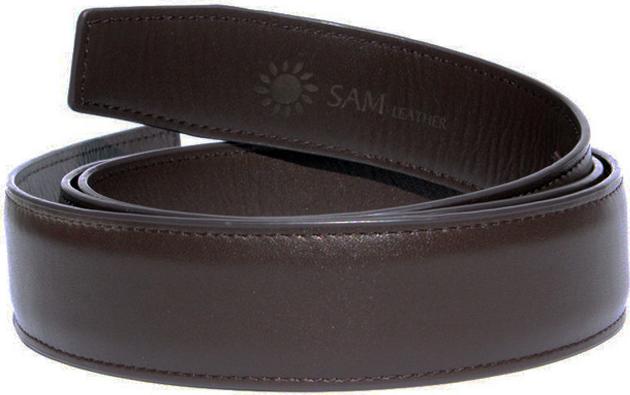 Dây Thắt Lưng Da Bò - Dây Nịt Nam không mặt khóa SAM Leather SDNSX002