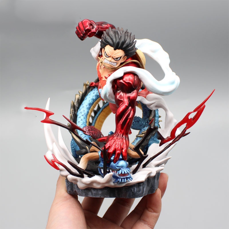 Mô hình chibi luffy đại chiến tứ hoàng kaido hàng mới siêu đẹp