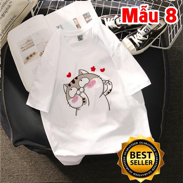 AlbumÁo Thun Unisex Mèo Ami Bụng Bự To Khổng Lồ Đẹp Giá Rẻ