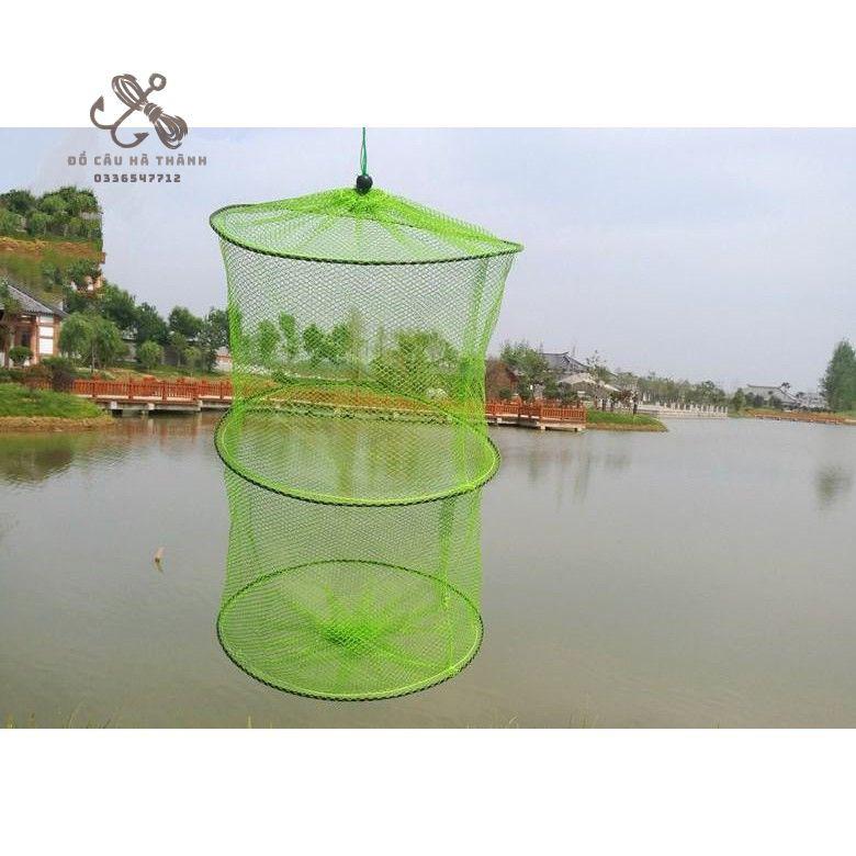 Giỏ đựng cá - túi đựng cá 3 vành giá siêu rẻ
