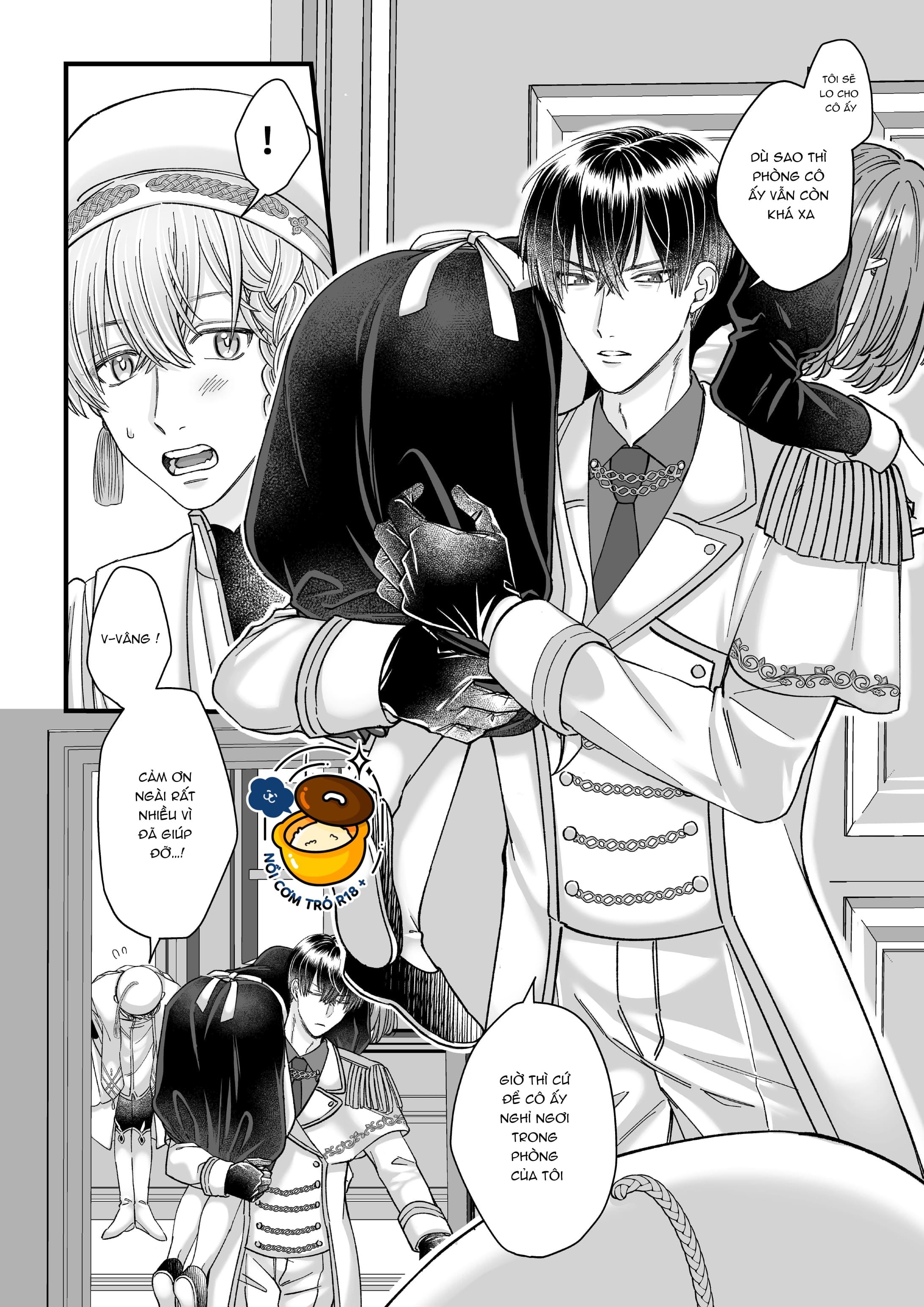 tôi trở thành npc trong otome game và không thể từ chối làm tình chapter 4.1 1