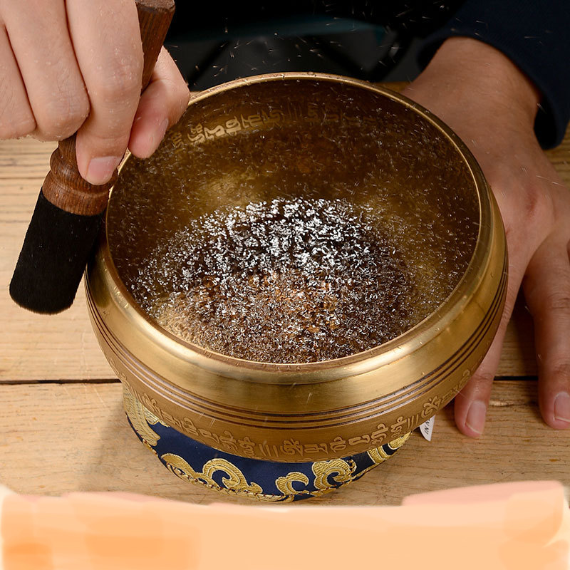 Chuông xoay tỉnh thức - Nepal Singing Bowl (mẫu Omani 1)