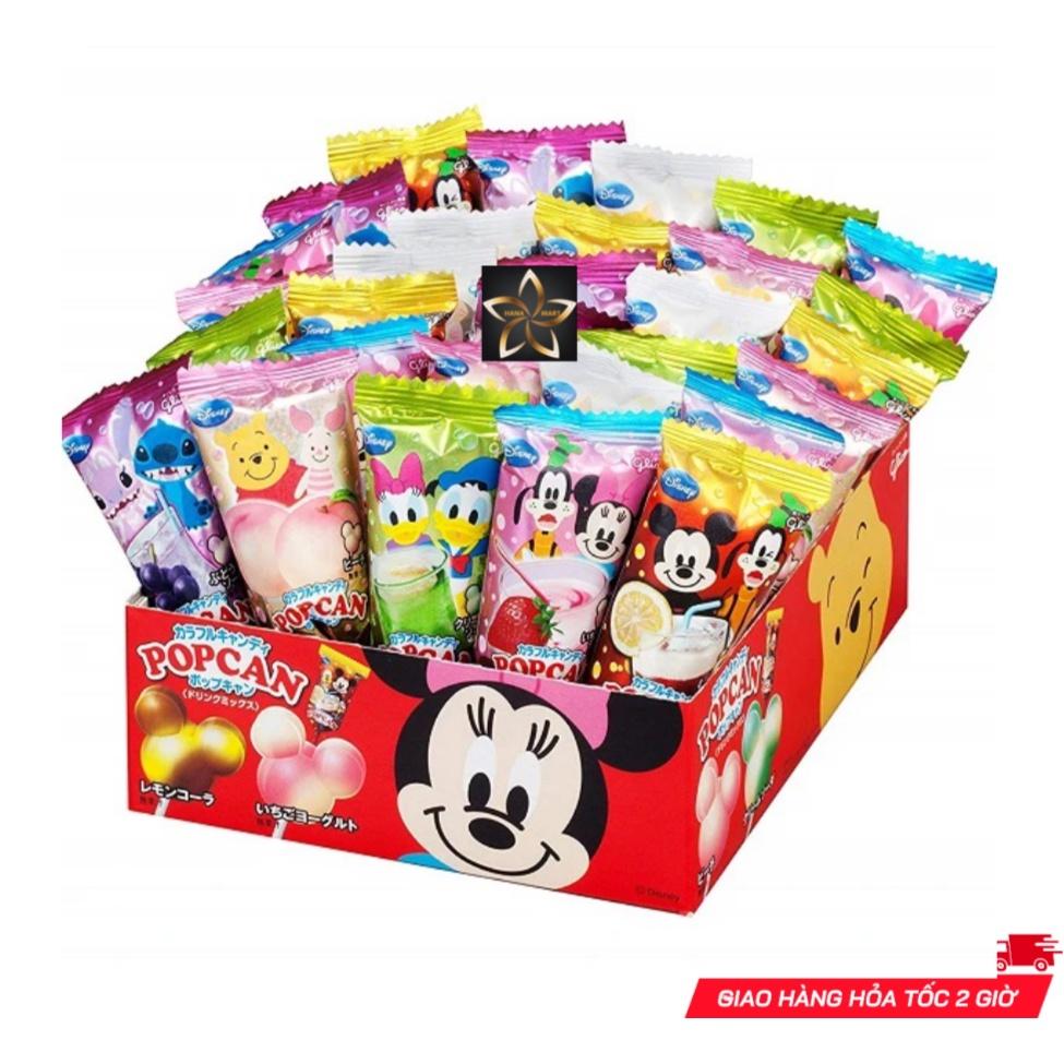 Kẹo mút Glico Popcan Mickey nội địa Nhật Bản