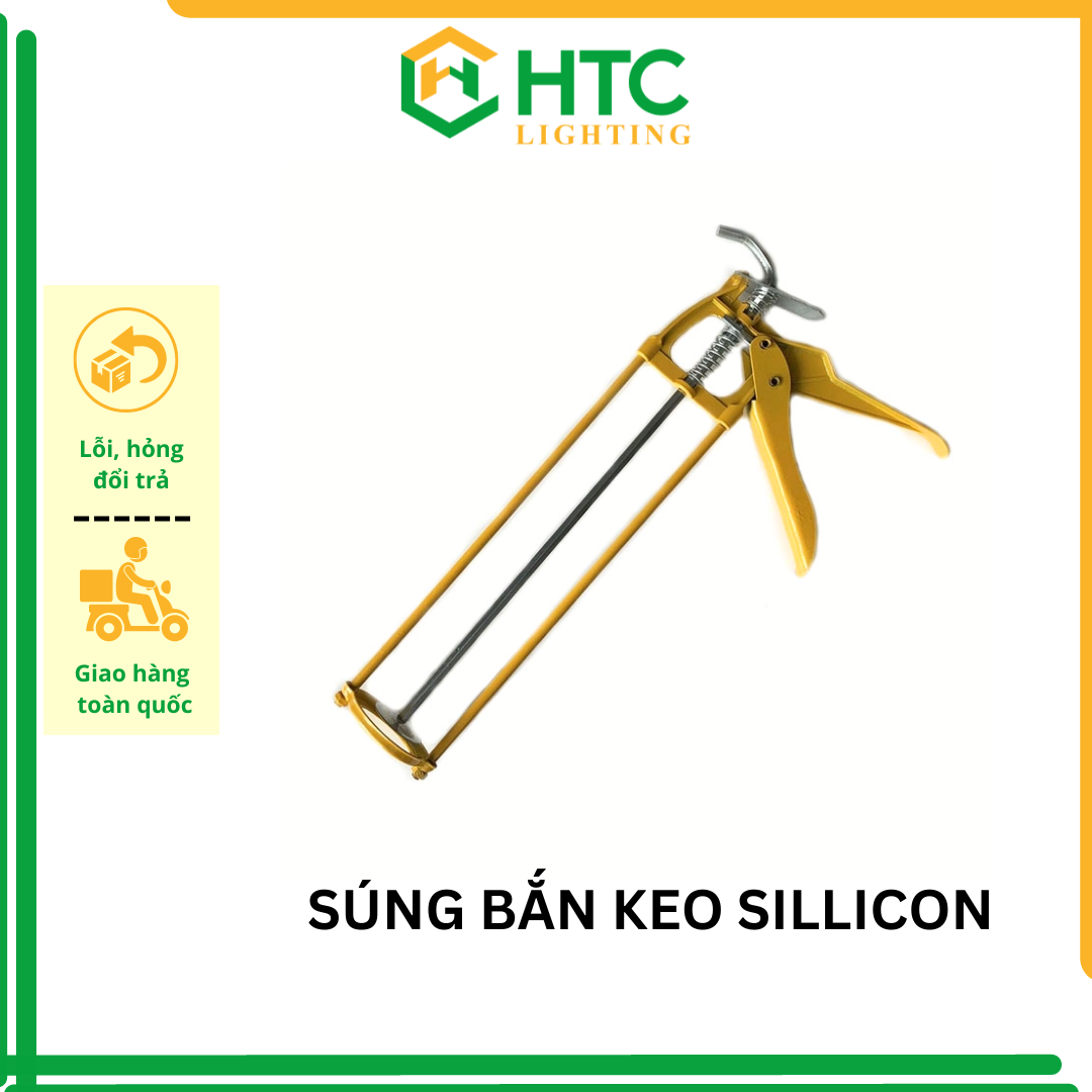 Keo Silicon Apollo A500 Và Dụng Cụ Bắn Keo