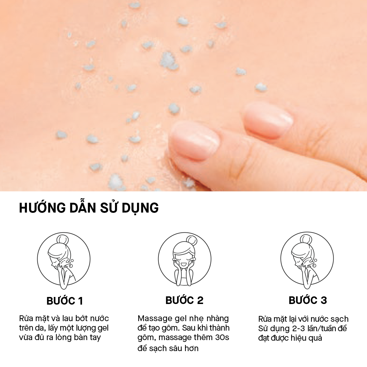 Tẩy Tế Bào Chết Rosette Thu Nhỏ Lỗ Chân Lông Gommage Clear Peel 180G