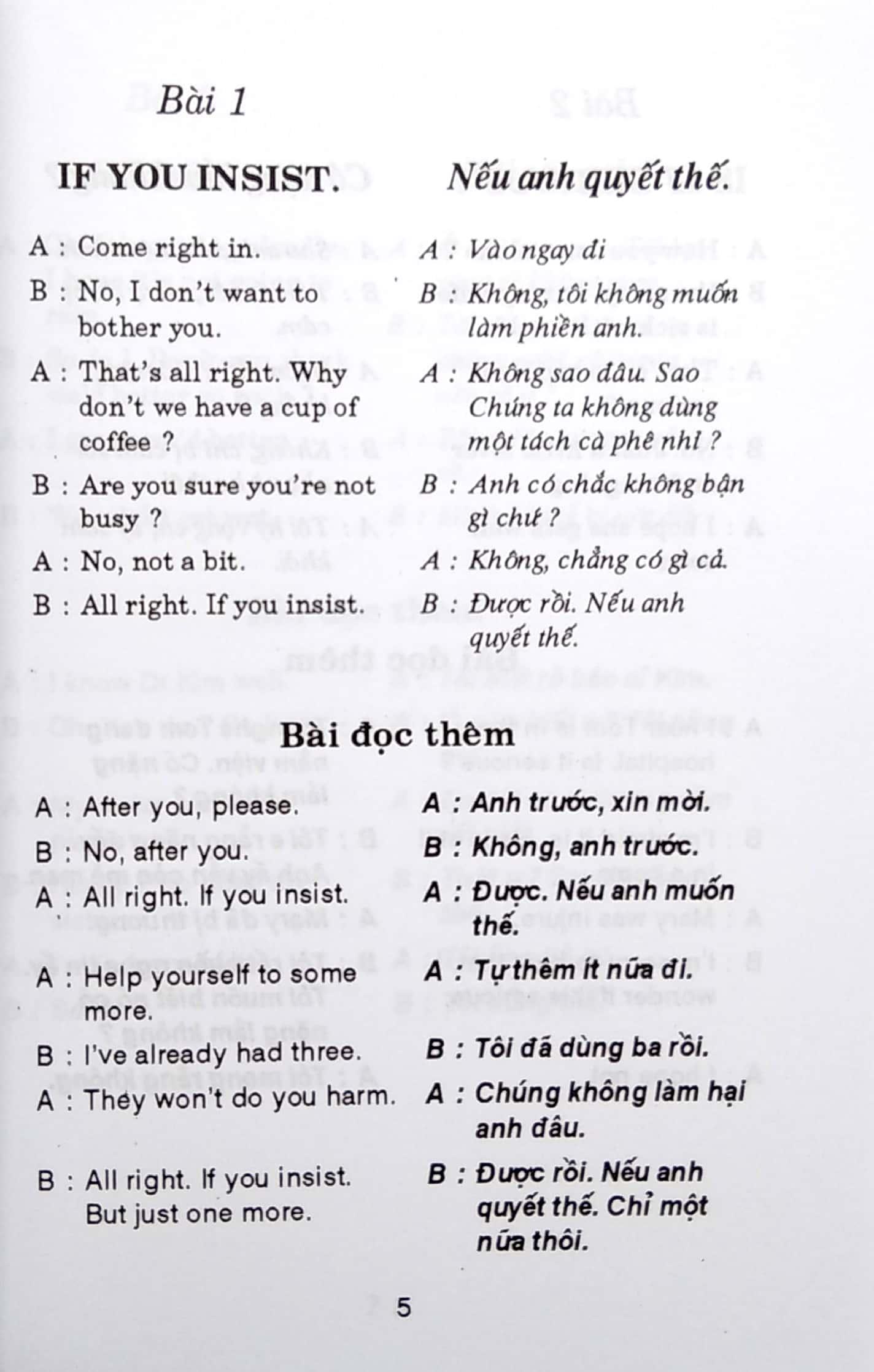 Mỗi Ngày Học 5 Phút Tiếng Anh