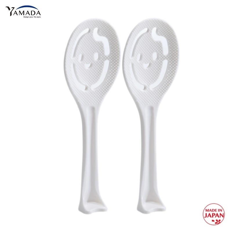 Combo vá/ muôi cơm chống dính có hình dễ thương Yamada 20.5cm hàng Made in Japan