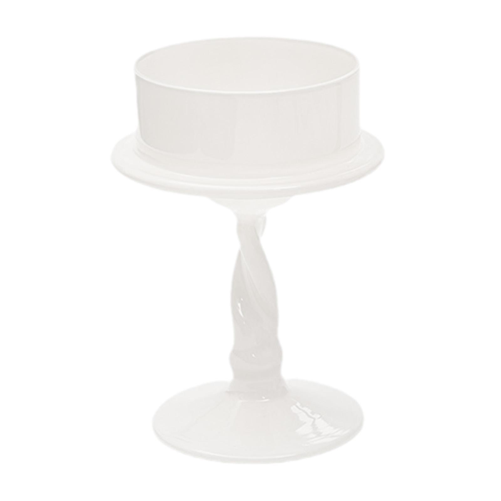 Glass Candlestick Holder, Pillar Candle Holder, Dining Table Centerpieces Tealight Stand Candle Stand, for Harvest Festival Party Decoration