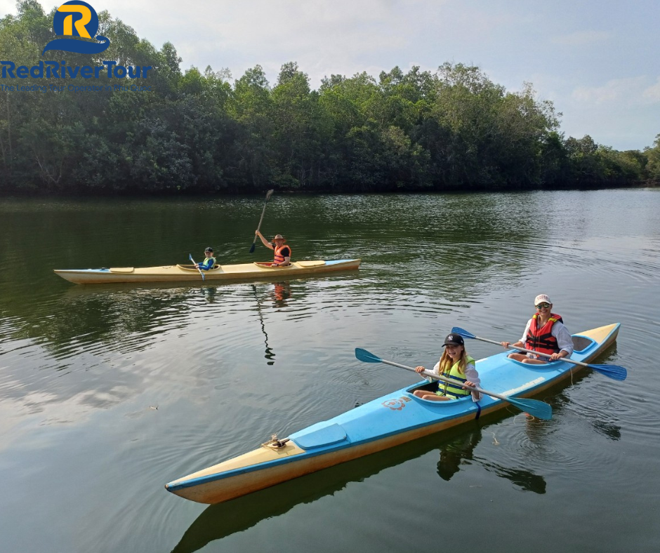 Khám Phá Nét Hoang Sơ Phía Bắc Đảo và Chèo Thuyền Kayak Trên Sông Cửa Cạn Phú Quốc Hằng Ngày