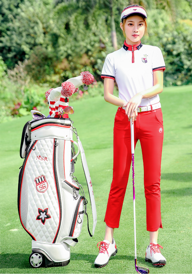 Fullset áo golf nữ YF169 và quần dài golf KUZ053