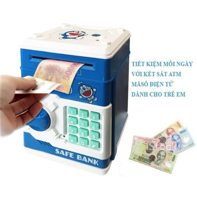 Két Sắt Điện Tử Mini Bank Giúp Bé Rèn Luyện Tính Tiết Kiệm