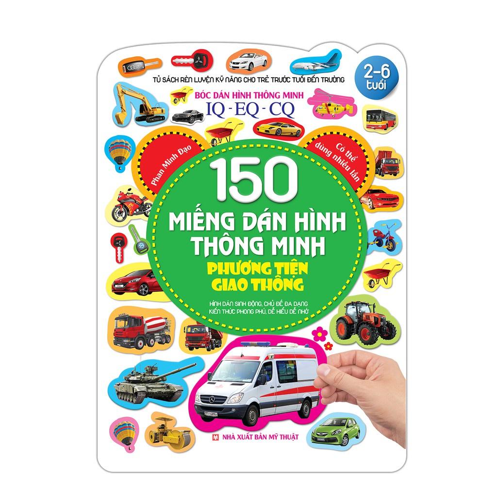 Sách - Combo 150 miếng dán hình thông minh Kèm Quà tặng