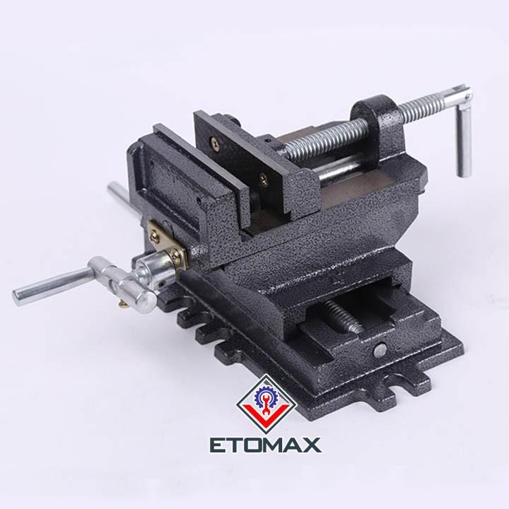 Bàn trượt hai chiều tịnh tiến kết hợp ê tô khoan bàn 3 tầng 4 inch