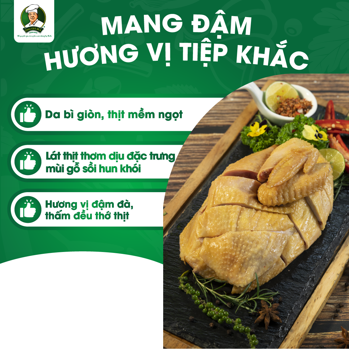[Chỉ Giao Hà Nội]  Gà  hun khói  450g
