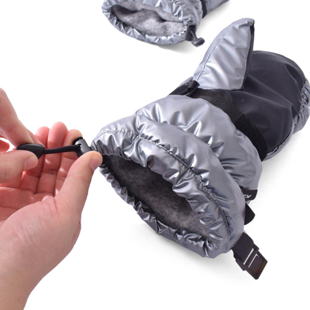 Duck Down Ski Mittens Waterproof Windproof Winter Snow Mitt Gloves for Men Women Motorcycling Bike Riding Cycling