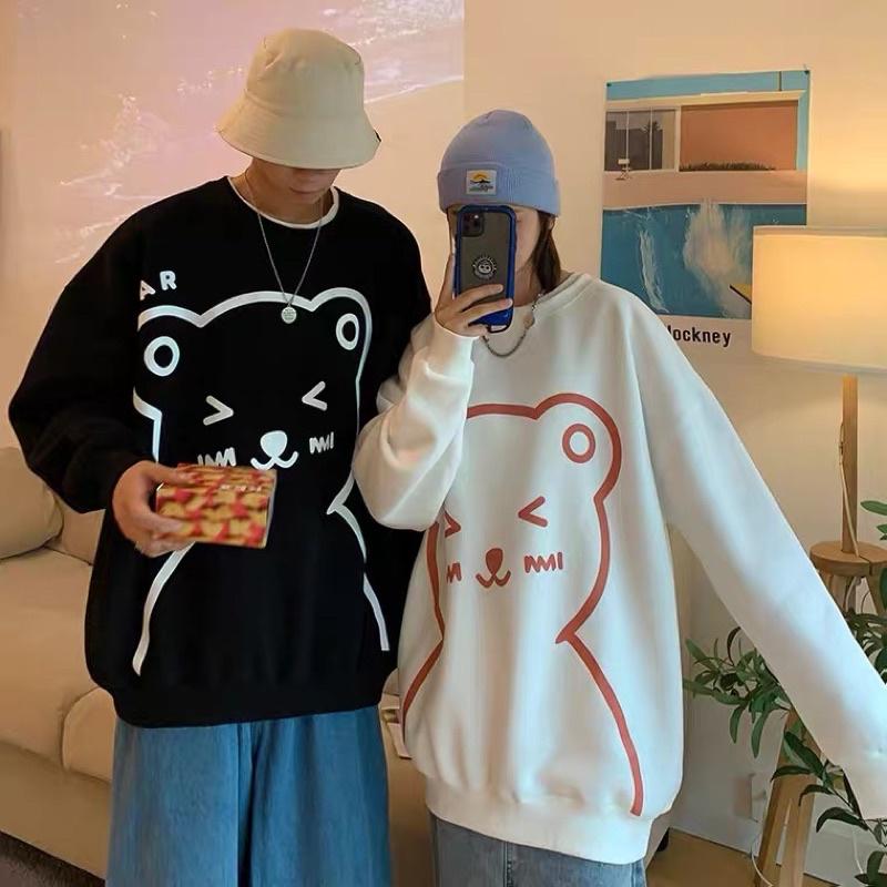 ÁO SWEATER Gấu Hello, Áo Nỉ không mũ (ảnh thật + video