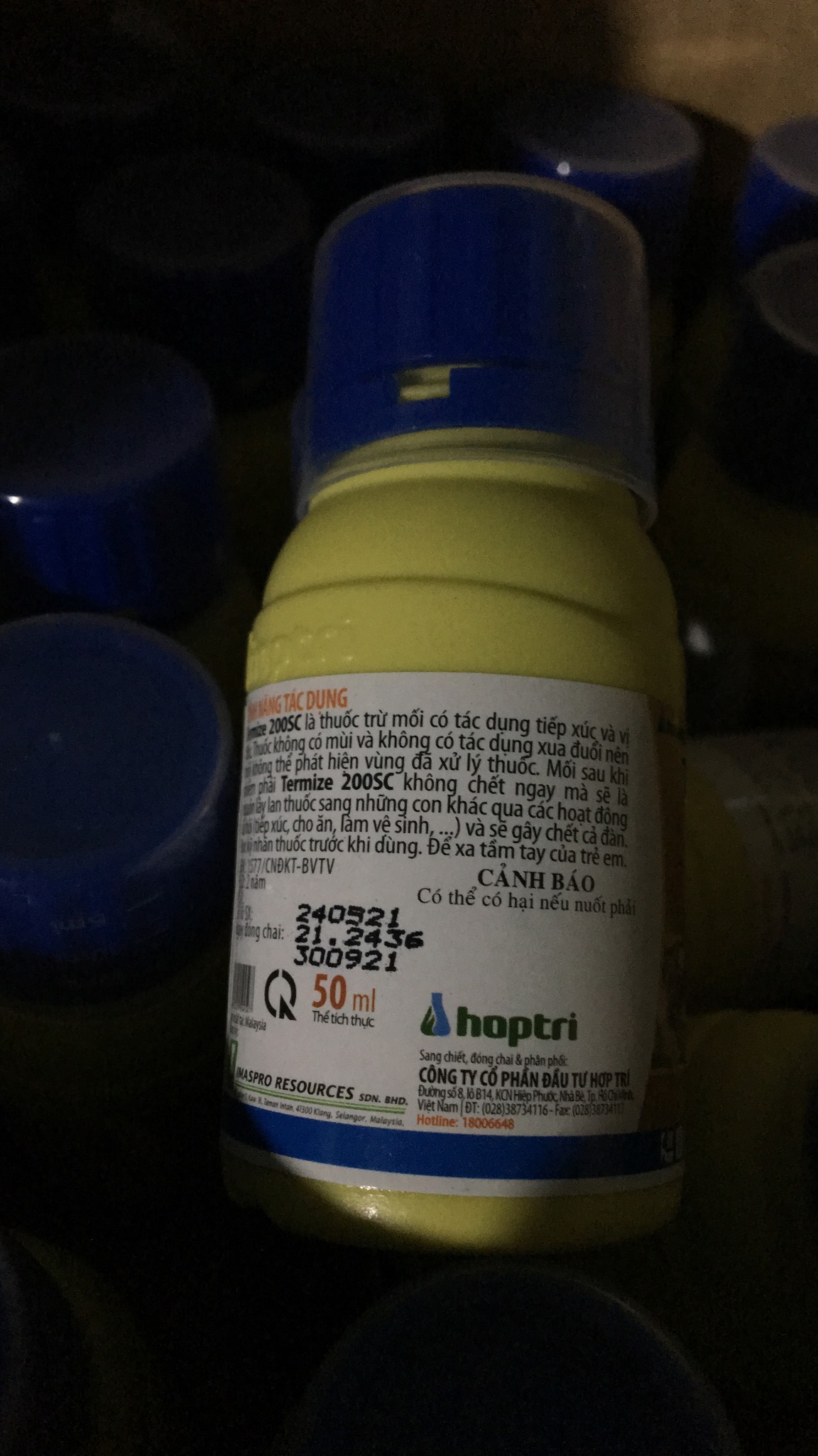 Sản phẩm trừ mối Termize Hợp Trí 200SC lọ 50ml