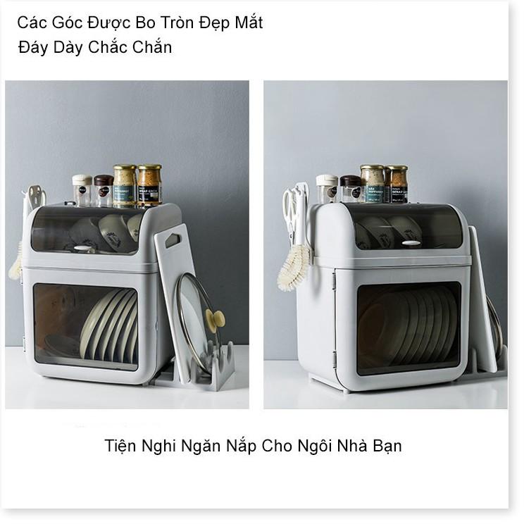 Dish Rack Tủ chén dĩa tối giản phong cách Nhật Bản