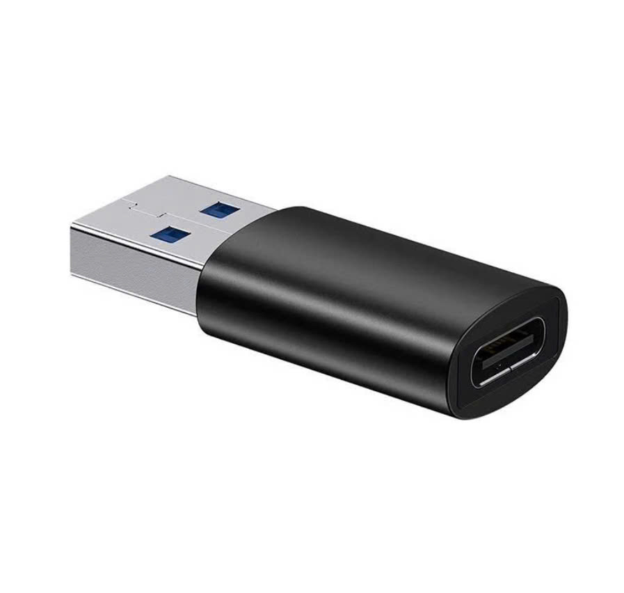 Đầu Chuyển USB Sang Type C tốc độ cao Baseus Ingenuity Series Mini OTG Gen2 (USB-A 3.1 Full Size to Type C, 10Gbps High speed OTG, PD Fast charge Support) [hàng chính hãng