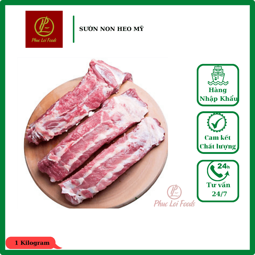 Sườn Heo Mỹ - 1KG