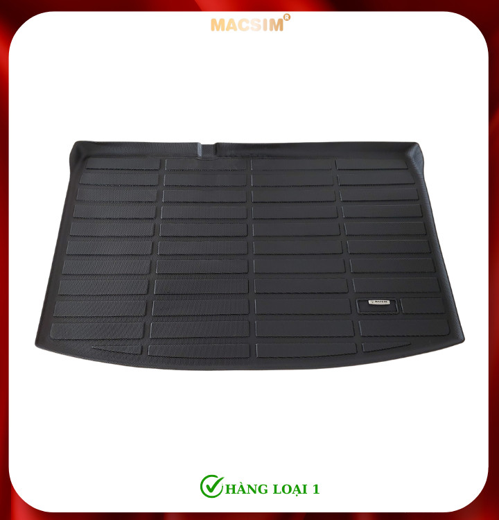 Thảm lót cốp xe ô tô Volkswagen Viloran nhãn hiệu Macsim chất liệu TPE cao cấp màu đen