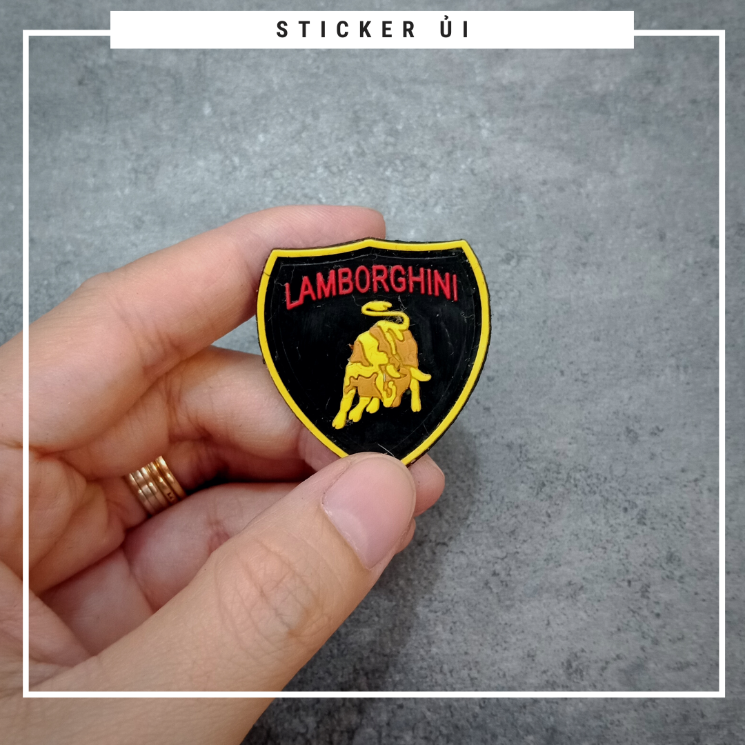 Phụ kiện trang trí áo thun tay lỡ unisex: Logo Sticker Patch Ủi Quần Áo, BALO, quần jogger chuẩn local brand streetstyle