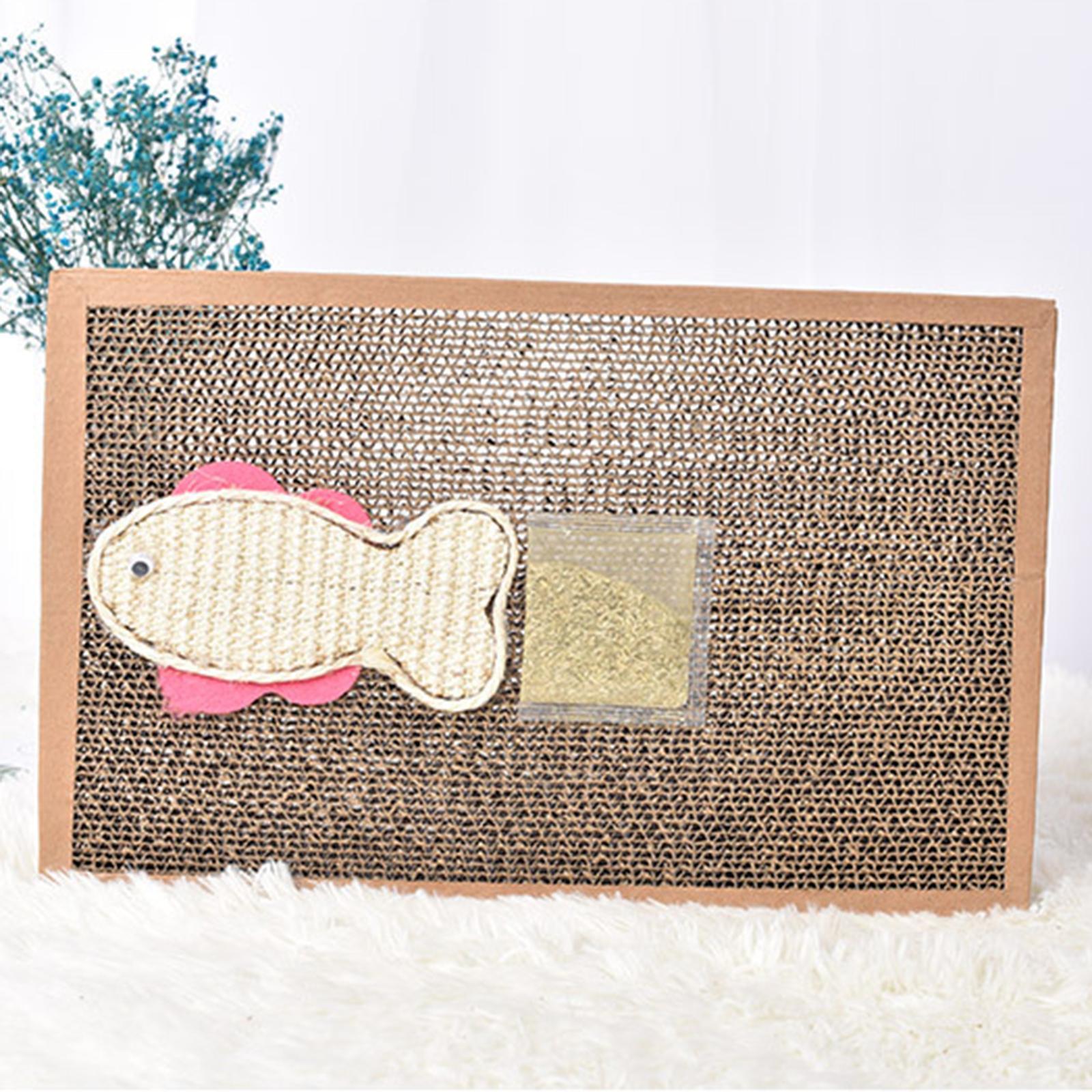 Cat Scratcher Pad Scratching Board Corrugated Cardboard Pet Supplies Kitten
