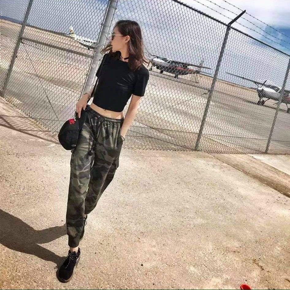 Quần Kaki Nam Nữ Phong Cách Lính Mỹ Siêu Chất Bao Ngầu Hot Trend