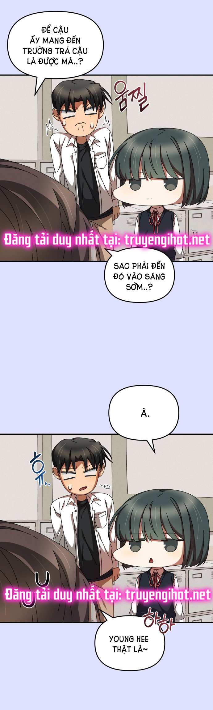 bạn gái tôi là robot -câu chuyện của cheol soo và young hee chapter 15.1 9